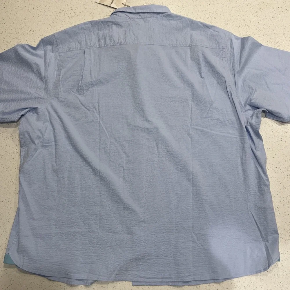 Men's SZ 3XL-Big‎ Tommy Bahama Nova Wave Chambray Blue button up shirt NWT